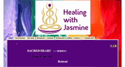 Desktop Screenshot of healingwithjasmine.com